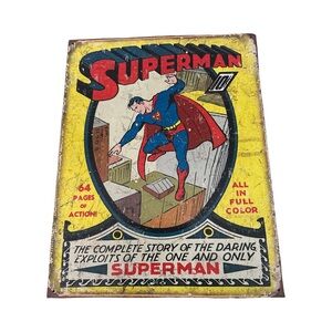 DC Comics Superman Wall Decor - Red, Blue, Yellow